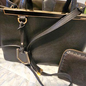 Vintage Fendi bag and wallet